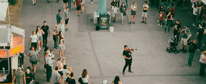 Street violinist